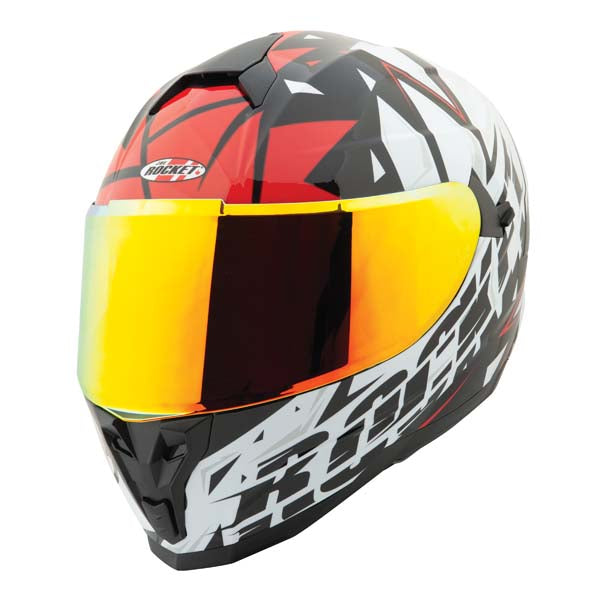 JOE ROCKET RKT 200 SERIES HARDCORE CANADIAN HELMET WHITE MEDIUM JRC26184-3