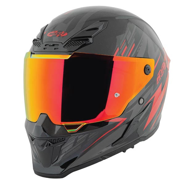 JOE ROCKET RKT 240-SERIES SUPERNOVA FULL FACE HELMET GLOSS RED MEDIUM JRC27184-9
