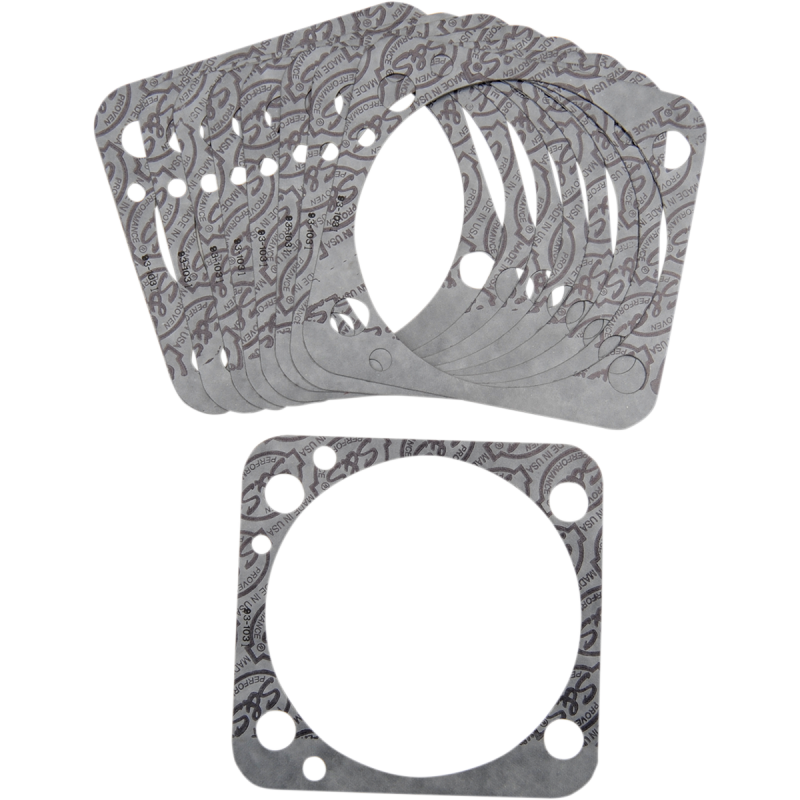 S&S CYCLE 84-99 B/T&86-03XL 4" BORE B/GASKET (10) 93-1067