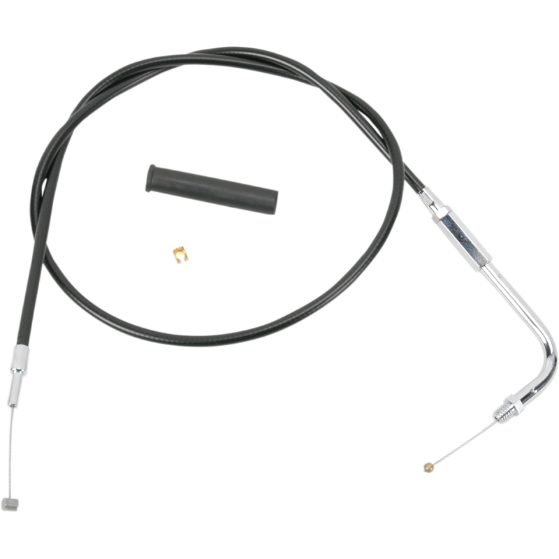 DRAG SPECIALTIES BLACK FXD THROTTLE CABLE 4330900B