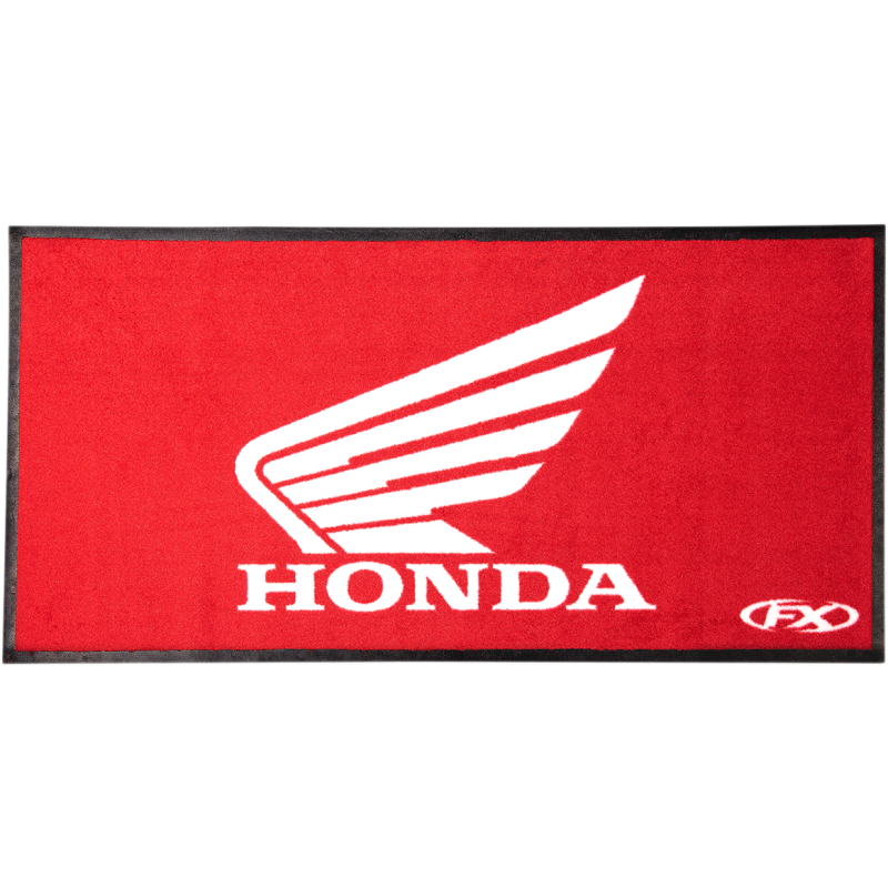 FACTORY EFFEX APPAREL DOOR MAT HONDA RED 22-45320