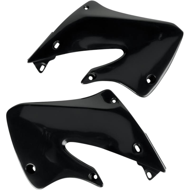 UFO CR125 98-99/250 97-99 RAD COVERS BLACK HO03601-001