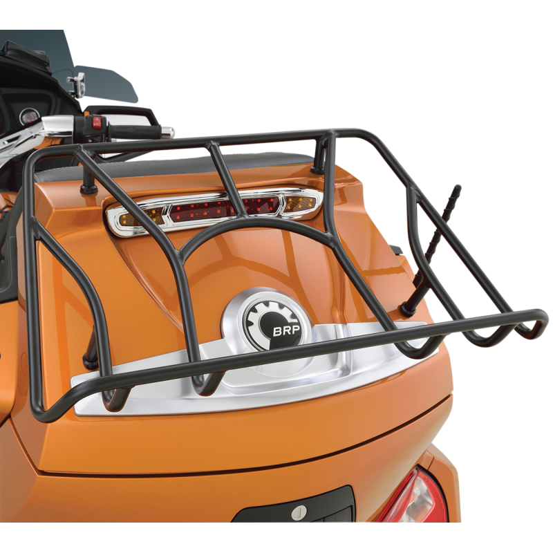 SHOW CHROME BLACK TRUNK RACK CAN-AM RT 41-155BK