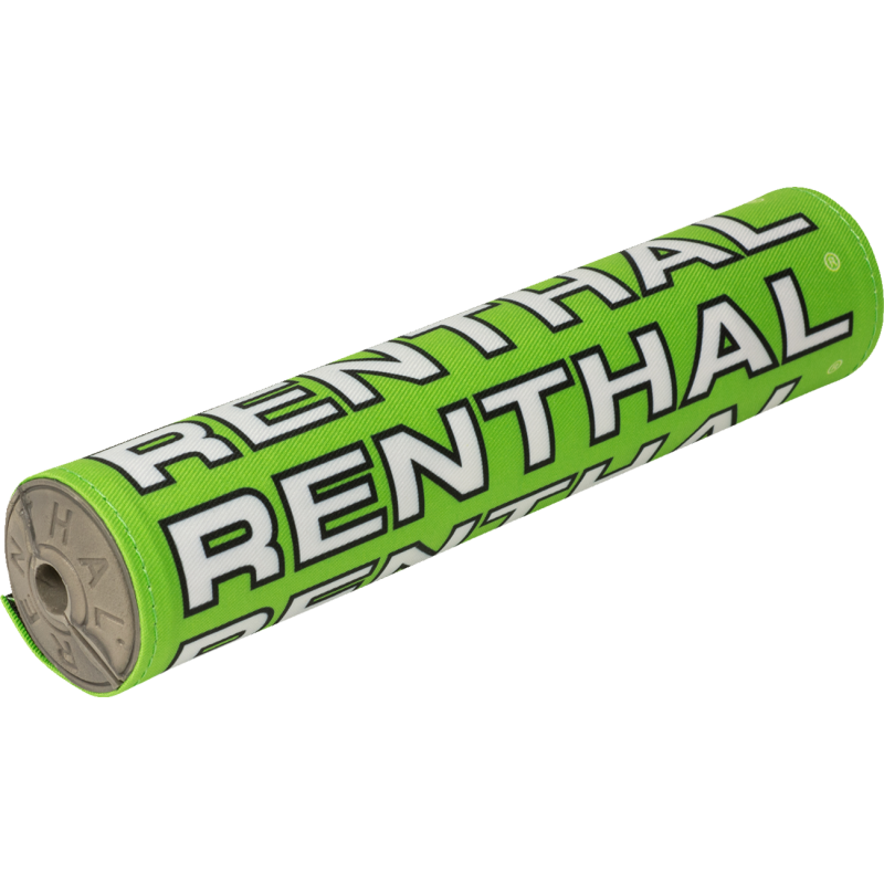 RENTHAL RENTHAL VINTAGE CLOTH SX BAR PAD GN/BK/WH GREY FOAM 10" P357 P357