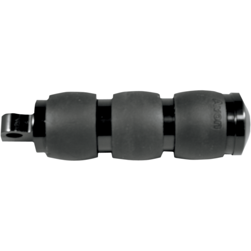 AVON GRIPS VELVET AIR BLK FOOTPEGS (PR) FP-AIR-96