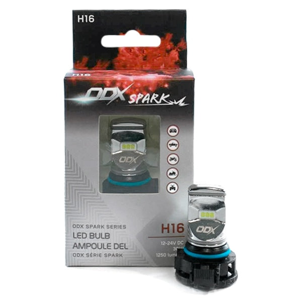 ODX LED SPARK SERIES BULB H16 QTY 2 ODX LEDDUSPARK-H16