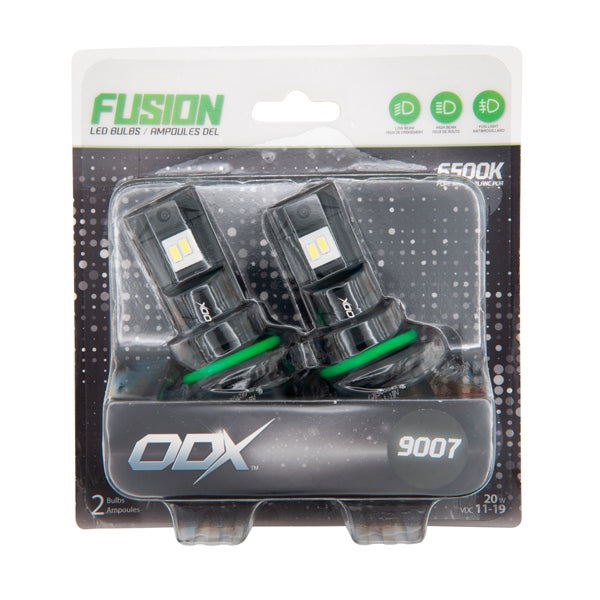 ODX BULB LED FUSION SERIES 9007 QTY2 ODX LEDFUSION-9007