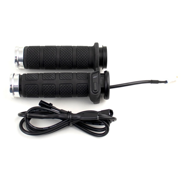 KOSO HEATED GRIP TITAN II ELECT THROTTLE CH AX2080L1-C