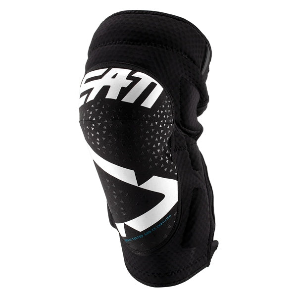 LEATT KNEE GUARD 3DF 5.0 ZIP WH/BK S/M LEATT 5019400520