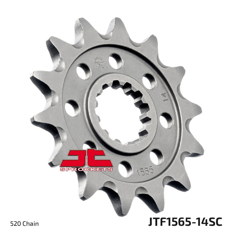 JT SPROCKETS FRONT SPR.14T/SC KX450F 06-13/KLX450R 08-13 OPT JTF1565_14SC