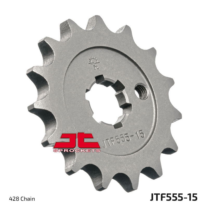 JT SPROCKETS SPR.15T KX65 CONV 428 02-11 / KX100 CONV 428 01-09 JTF555_15