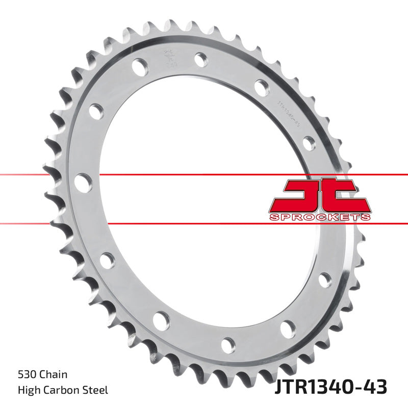JT SPROCKETS SPR.43T VFR750/800 FI INTERCEPTOR 90-12 OE JTR1340_43