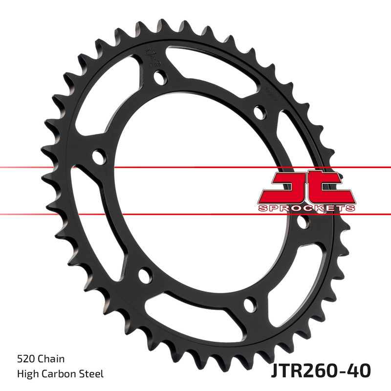 JT SPROCKETS SPR.40T HON XR250 L 91-96 OE JTR260_40