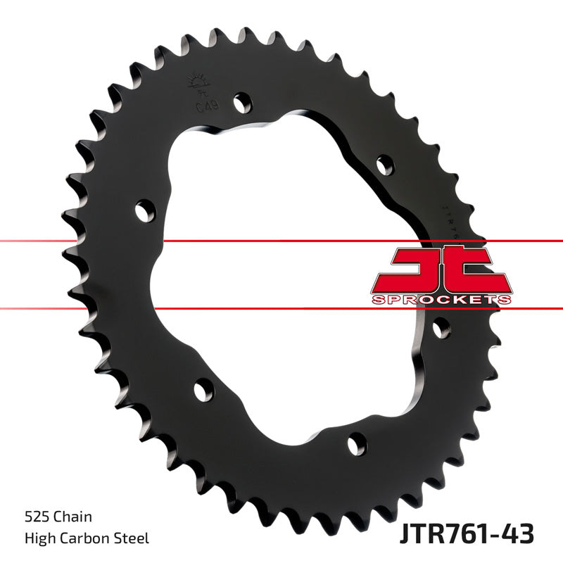 JT SPROCKETS SPR.43T 1198 DIAVEL 12-16 OE (USE JTA760B) JTR761_43