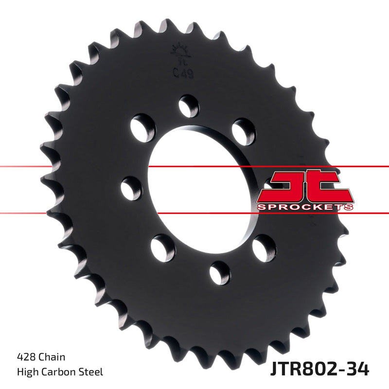 JT SPROCKETS SPR.34T DS80 82-03 / RM80 80-81 JTR802_34