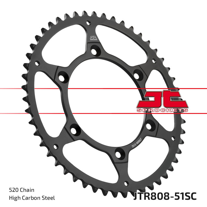 JT SPROCKETS SPR.51T SC RM125 06-11/RMX450 10-19 OE JTR808_51SC