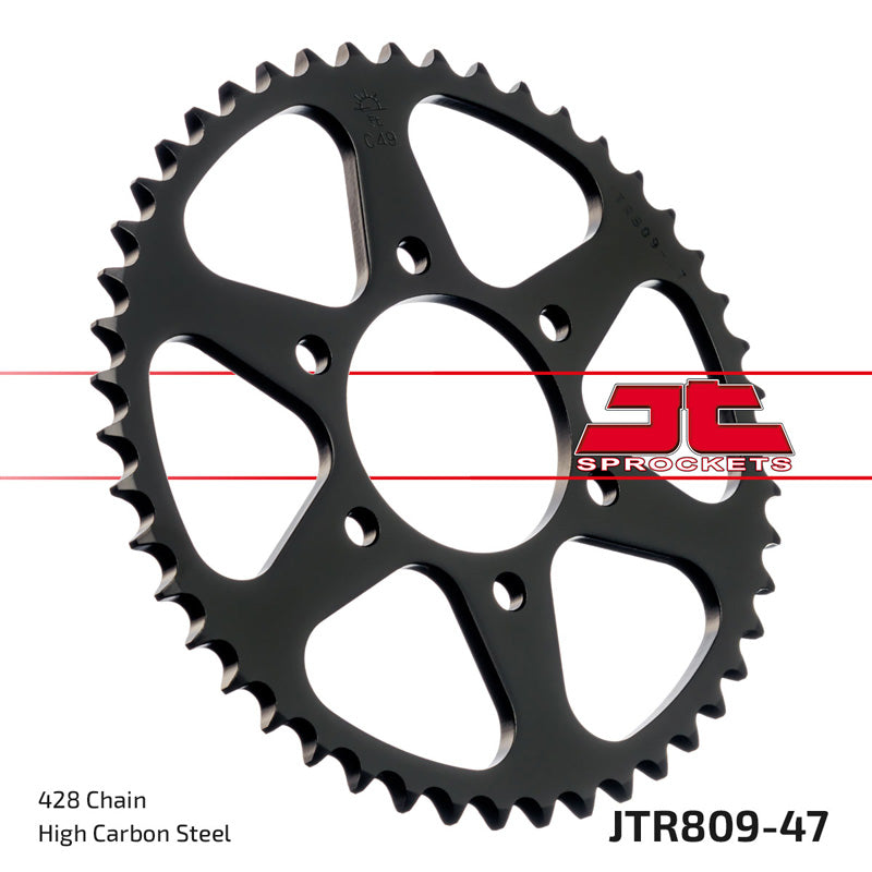 JT SPROCKETS SPR.47T TC100 76-77/TS100 73-75/DR-SP125 82-84 OE JTR809_47