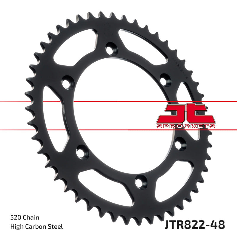 JT SPROCKETS SPR.48T DR250SE 93-95 / 250 WR 10 / 530 SM RR 09 JTR822_48
