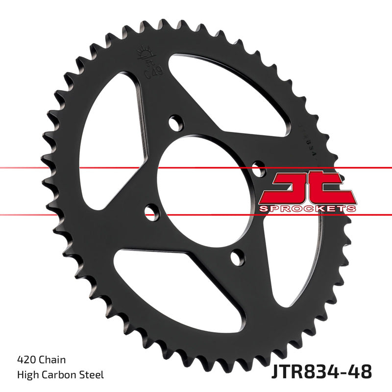 JT SPROCKETS SPR.48T MX100 79-83/RT100 90-00 OE JTR834_48
