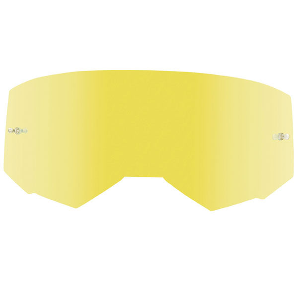 FLY RACING SINGLE LENS REPLACEMENT WITH POSTS GOLD MIRROR/SMOKE 37-5426