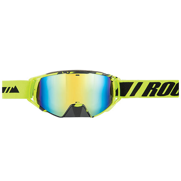 JOE ROCKET RKT GOGGLES MIRROR DOUBLE LENS HIGH-VISIBILITY FRAME 001-204