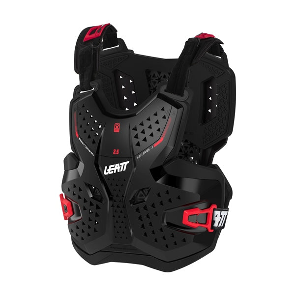 LEATT CHEST PROTECTOR 3.5 JR BK/RD L/XL LEATT 5023051000