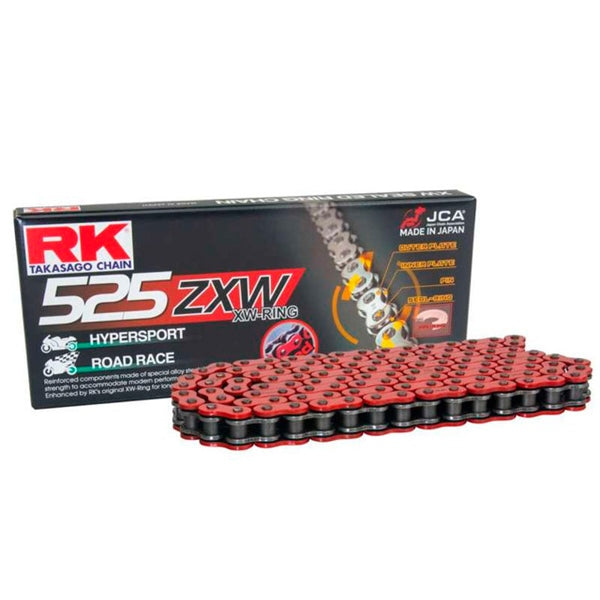 RK EXCEL 525ZXW 120L RD RK CHAIN RR525ZXW-120