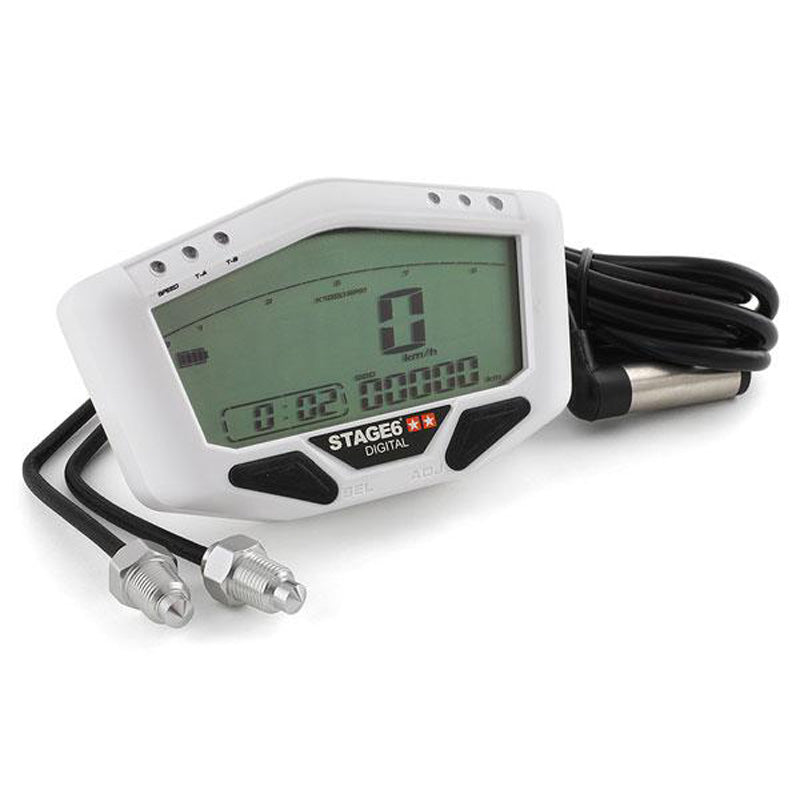 STAGE 6 SPEEDOMETER STAGE6 WHITE S6-4081_WH