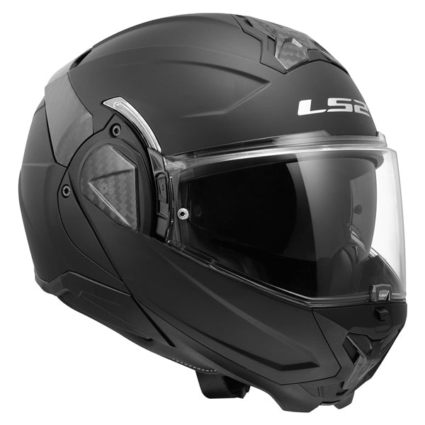 LS2 HELM ADVANT II SOLID W/SUNV MAT BK S 910-1012
