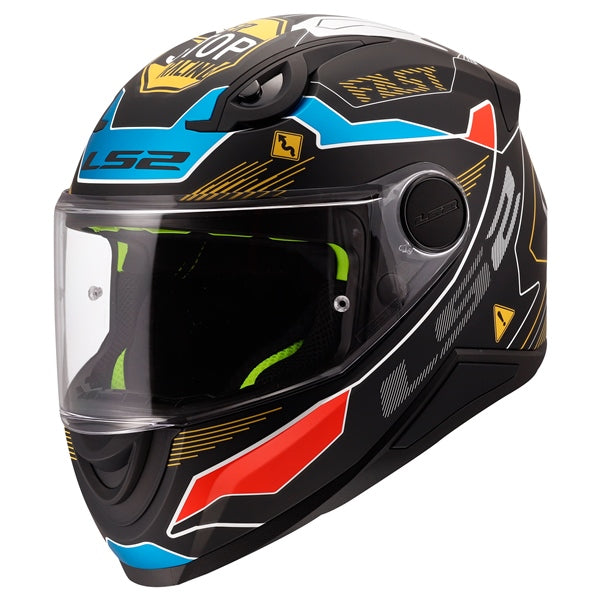 LS2 HELM KID ZERO MAT GY/RD M 812-4343