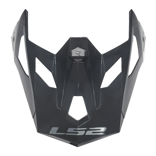 LS2 PEAK X-FORCE CARB SOLID GLOSS BK 04-198