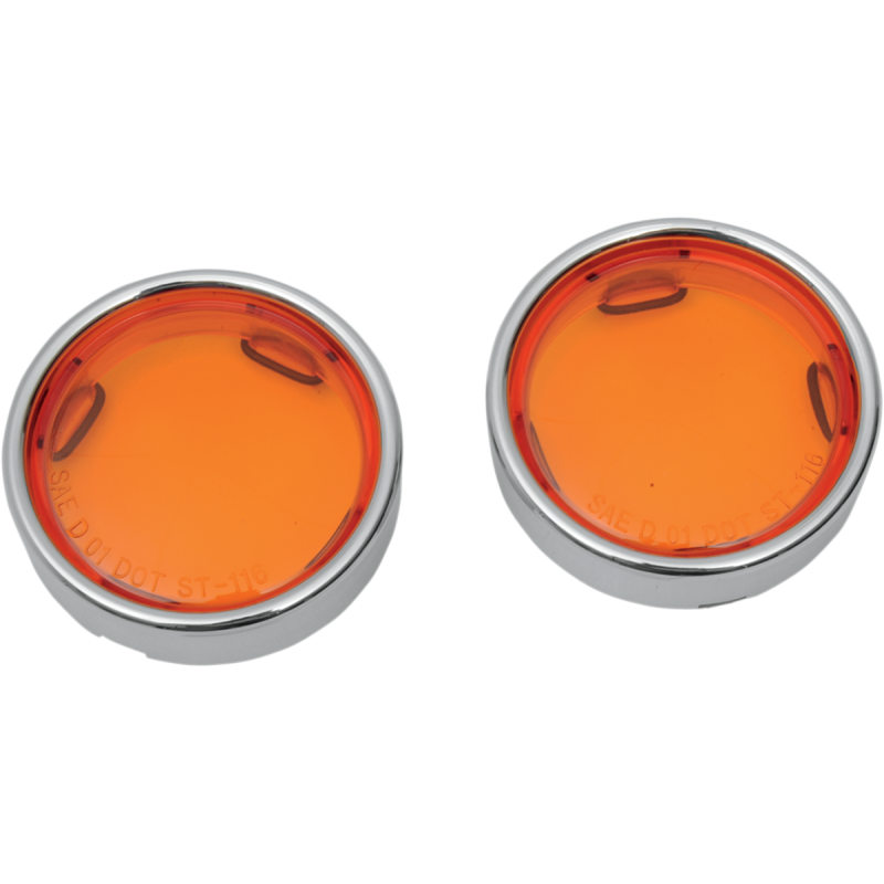 DRAG SPECIALTIES AMB LENSES W/TRIM RING PR 2020-0548