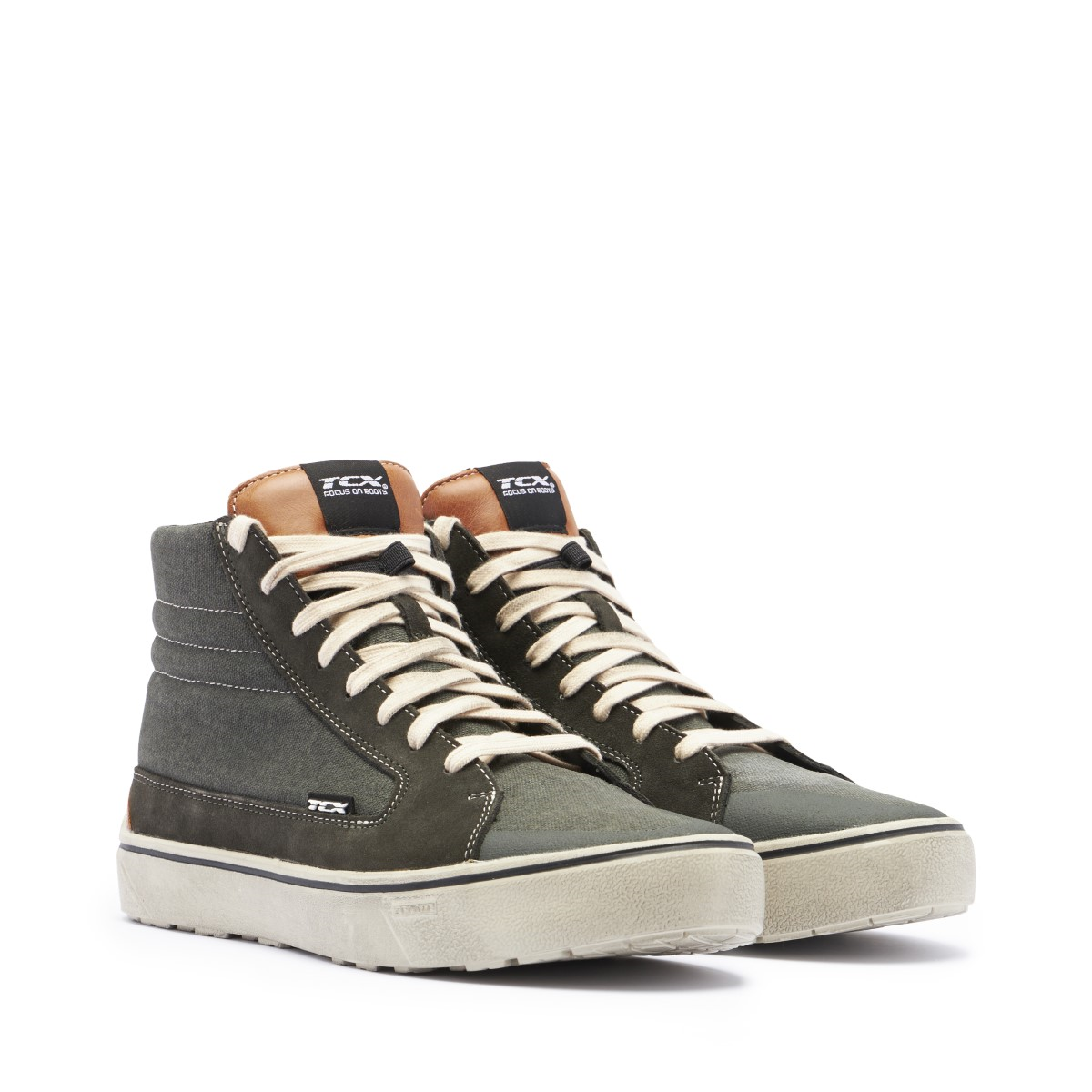 TCX BOOTS STREET 3 AIR GREEN/CARAMEL CAFÉ 46 2017700022-37J-46