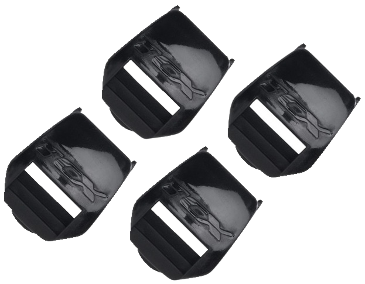 TCX BOOTS BUCKLE RECEIVER PRO 2/COMP2 BLK 2PASS-NERO