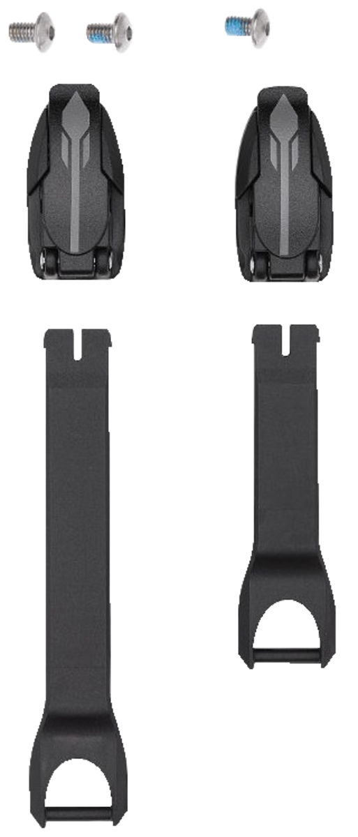 TCX BOOTS BUCKLES KIT BAJA / BAJA MID 2LEV5-NERO