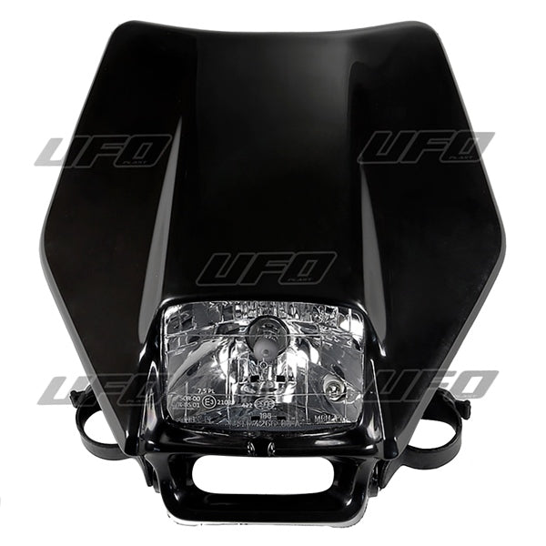 UFO HEADLIGHT GHIBLI HALO 12V60/55W BK UFO PF01676#001