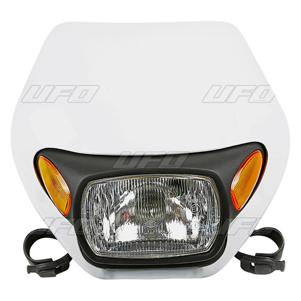 UFO HEADLIGHT OREGON W/TURN SIGNAL12V WH UFO PF01695#041