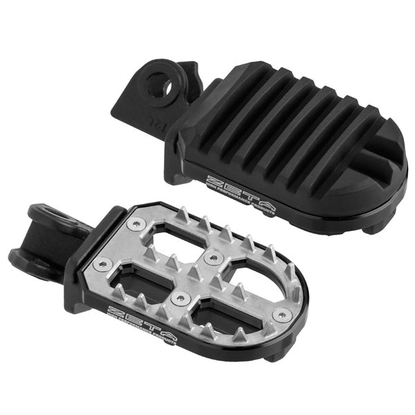 DRC ZETA UNIT FOOT PEG ADVENTURE ALU BK HON ZE93-0120
