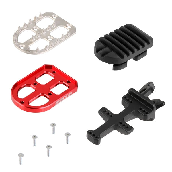 DRC ZETA UNIT FOOT PEG ADVENTURE ALU RD HON ZE93-0122