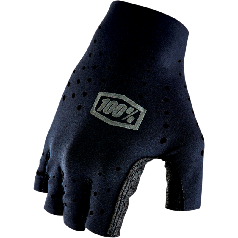 100% SLING BIKE SHORT FINGER GLOVES BLACK SM 10021-00000