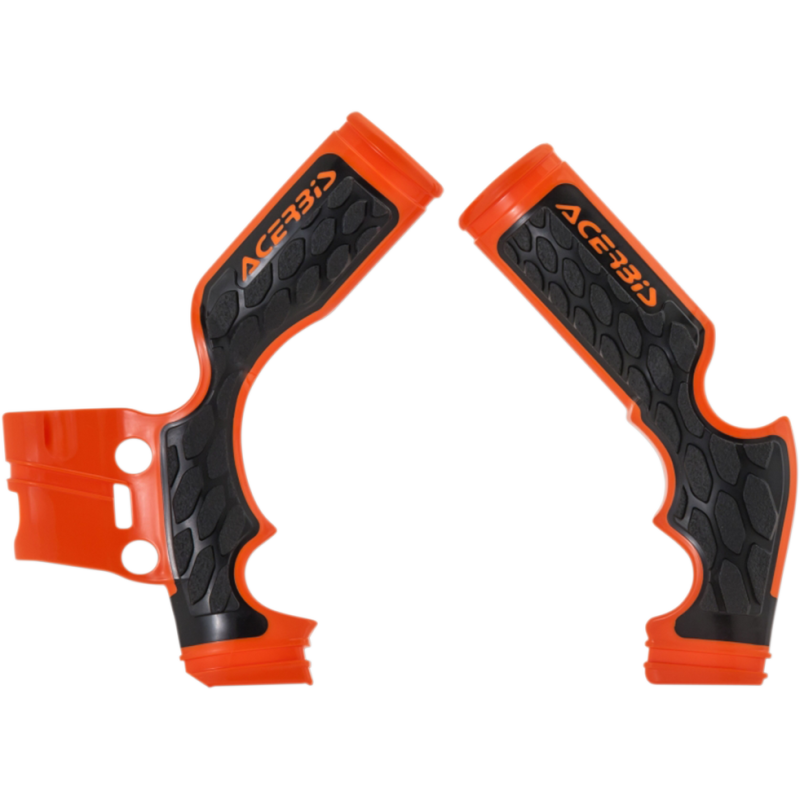 ACERBIS FRAME GUARDS- XGRIP SX65, TC65, MC65 ORANGE/BLACK 2688765225