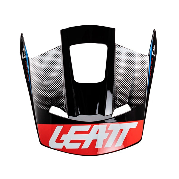 LEATT VISOR MOTO 2.5 V24 BK/WH S/2XL LEATT 4024020815