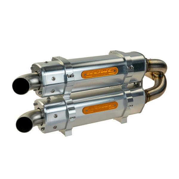 RJWC EXHAUST TURBO STACKED DUAL APX C-AM RJWC 10060040