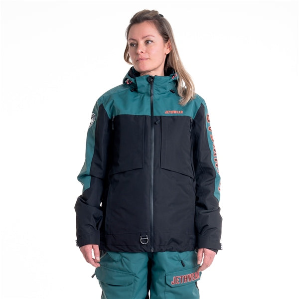 JETHWEAR JACKET GLACIAL WOM DARK EMERALD L J24131-076-L
