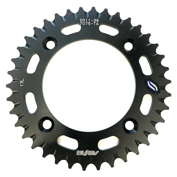 SUNSTAR SPROCKET 38 RR ALU BK SUNSTAR 5-001138BK