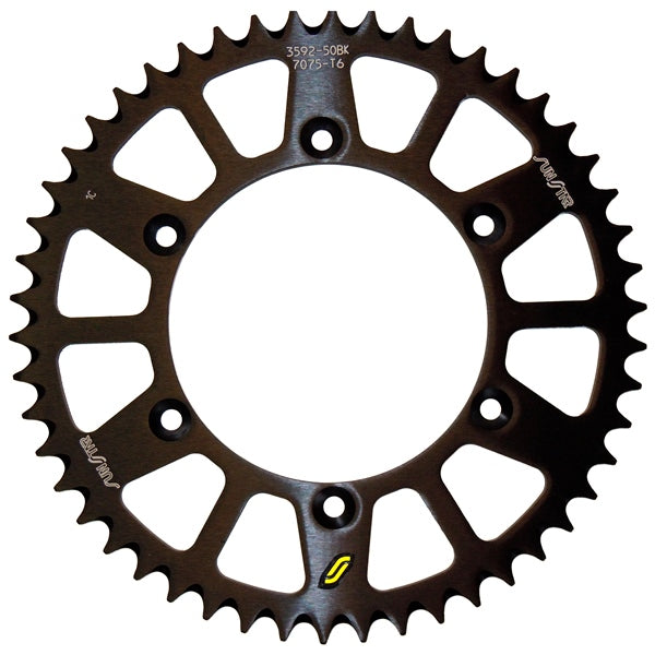 SUNSTAR SPROCKET 50 RR ALU BK SUNSTAR 5-359250BK