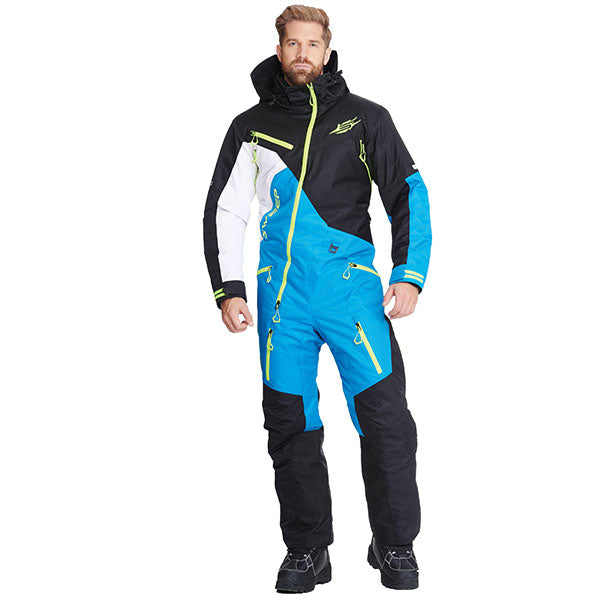 SWEEP MEN'S INSULATED SNOWCORE EVO 3.0 MONOSUIT SMALL BLACK/BLUE/WHITE TSSCE3IN-04-1