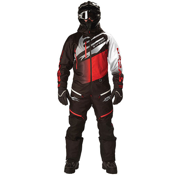 SWEEP MEN'S ICON INSULATED MONOSUIT SMALL BLACK/RED/WHITE TSICIN-010-1