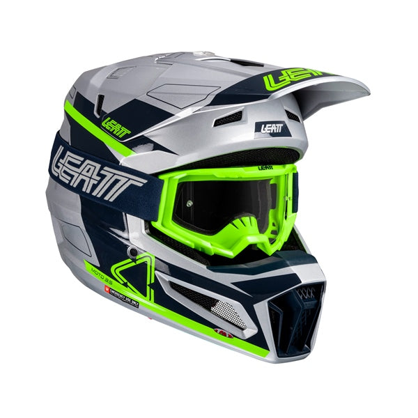 LEATT HELM MOTO 3.5 V25 KIT STEEL XS LEATT 1025100520