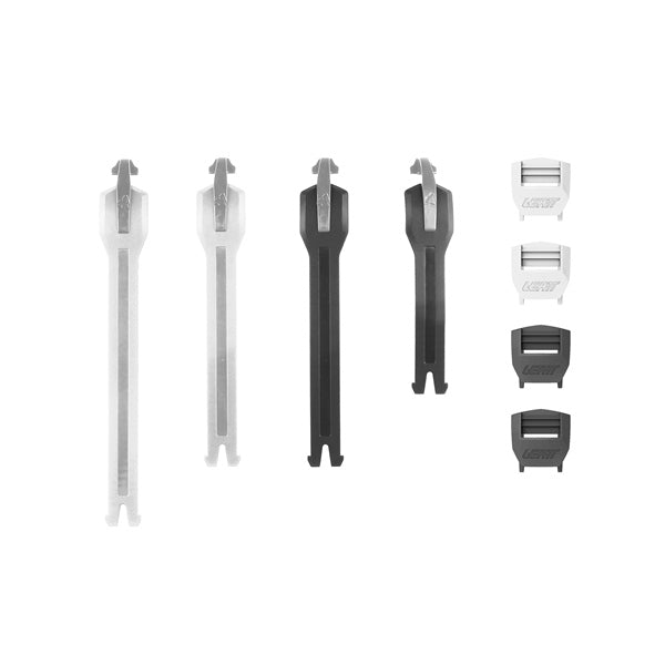 LEATT STRAP KIT 5.5 WH/GRAPHENE QTY4 LEATT 3025102350